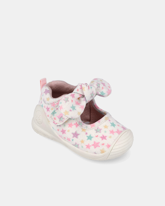 Pantofi Primii Pași Biomecanics – Alb - 262175-B050