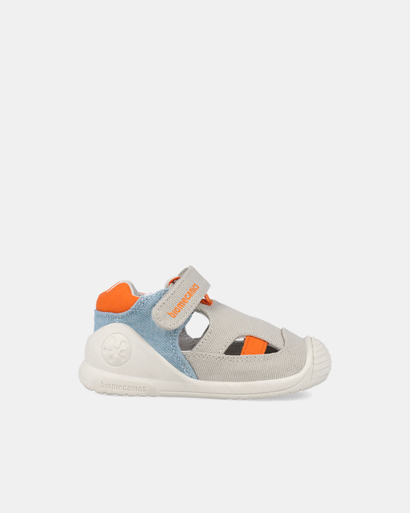 Sandale Textil Primii Pași Biomecanics - Bej Kaki - 262183-D890
