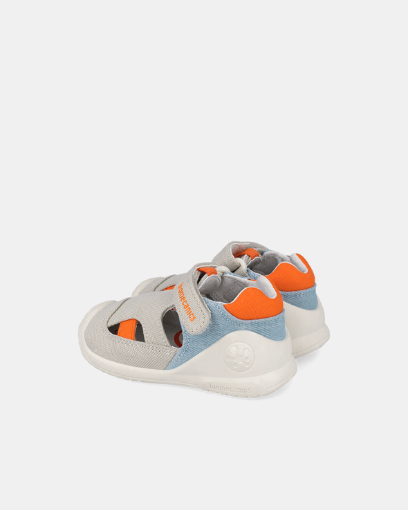 Sandale Textil Primii Pași Biomecanics - Bej Kaki - 262183-D890