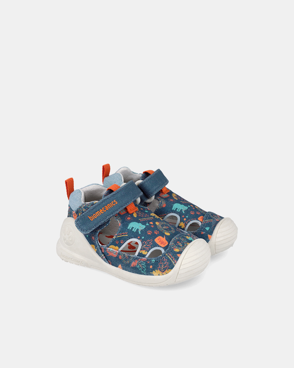 Sandale Primii Pași Biomecanics – Denim - 262184-A556