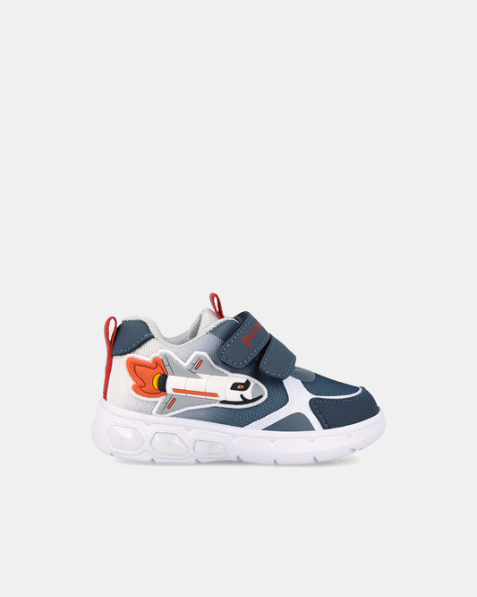 Sneakers Băieți Garvalin cu Luminițe  Albastri - 262721-A008