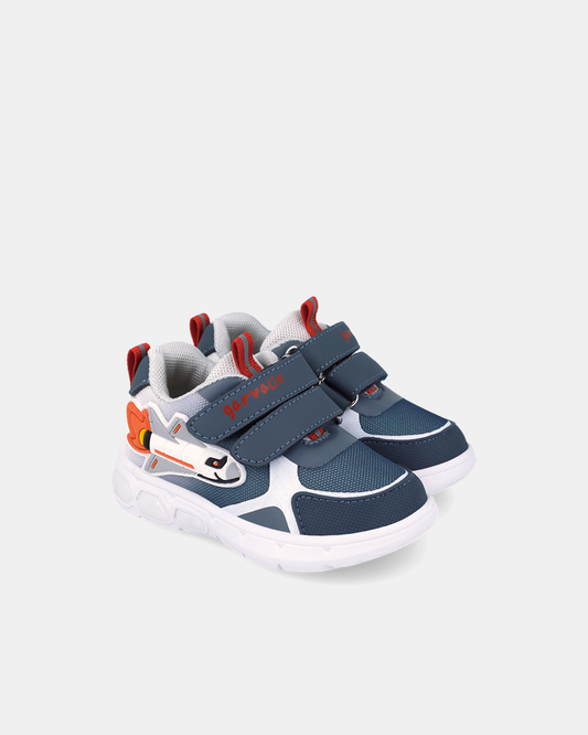 Sneakers Băieți Garvalin cu Luminițe  Albastri - 262721-A008