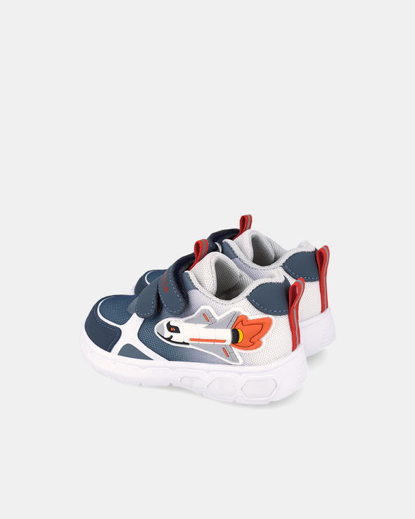 Sneakers Băieți Garvalin cu Luminițe  Albastri - 262721-A008