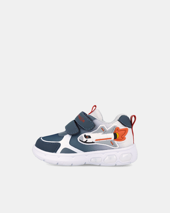 Sneakers Băieți Garvalin cu Luminițe  Albastri - 262721-A008