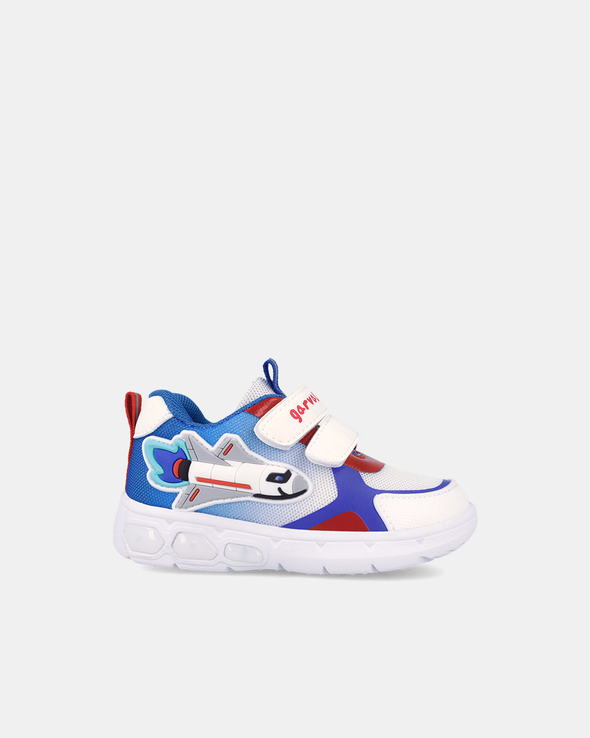 Sneakers Băieți Garvalin cu Luminițe  Albi - 262721-B050