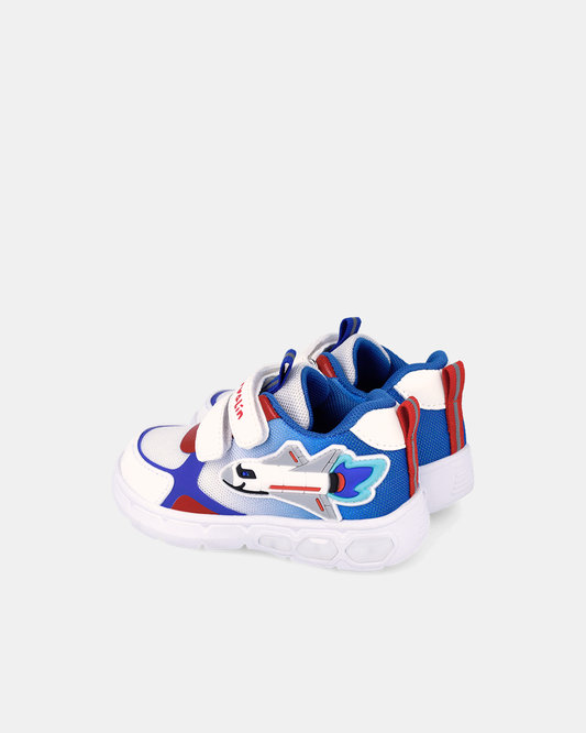 Sneakers Băieți Garvalin cu Luminițe  Albi - 262721-B050