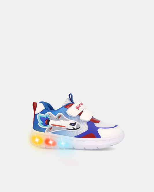 Sneakers Băieți Garvalin cu Luminițe  Albi - 262721-B050