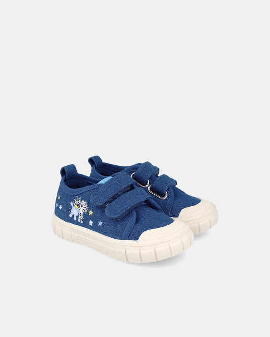 Teniși Bluey din Denim cu Dublu Scai – Albaștri - 262855-A371